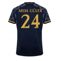 Pánský Fotbalový dres Real Madrid Arda Guler #24 2023-24 Venkovní Krátký Rukáv